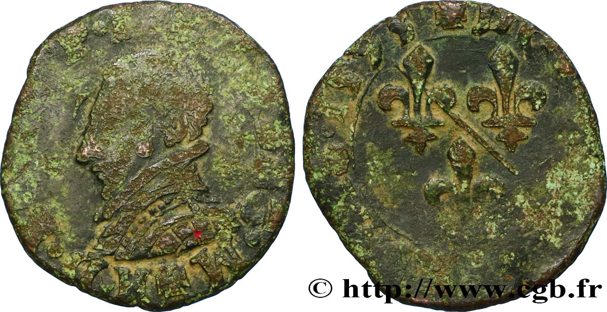 PRINCIPAUTY OF DOMBES - HENRY OF MONTPENSIER Double tournois SGE