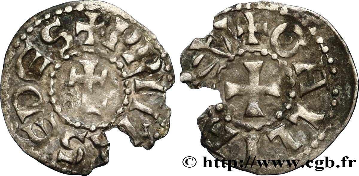 ARCHBISCHOP OF LYON - ANONYMOUS COINAGE Obole MB