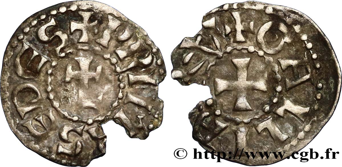 ARCHBISCHOP OF LYON - ANONYMOUS COINAGE Obole S