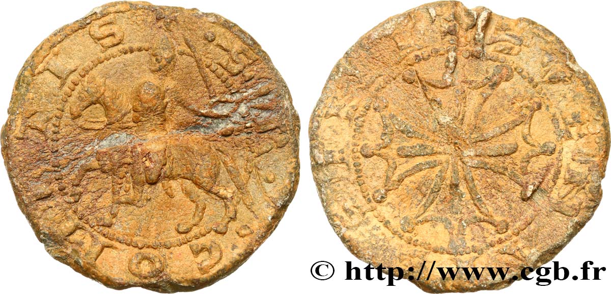 COMTAT-VENAISSIN - RAYMOND V, RAYMOND VI OR RAYMOND VII, COUNTS OF TOULOUSE Bulle VF/VF