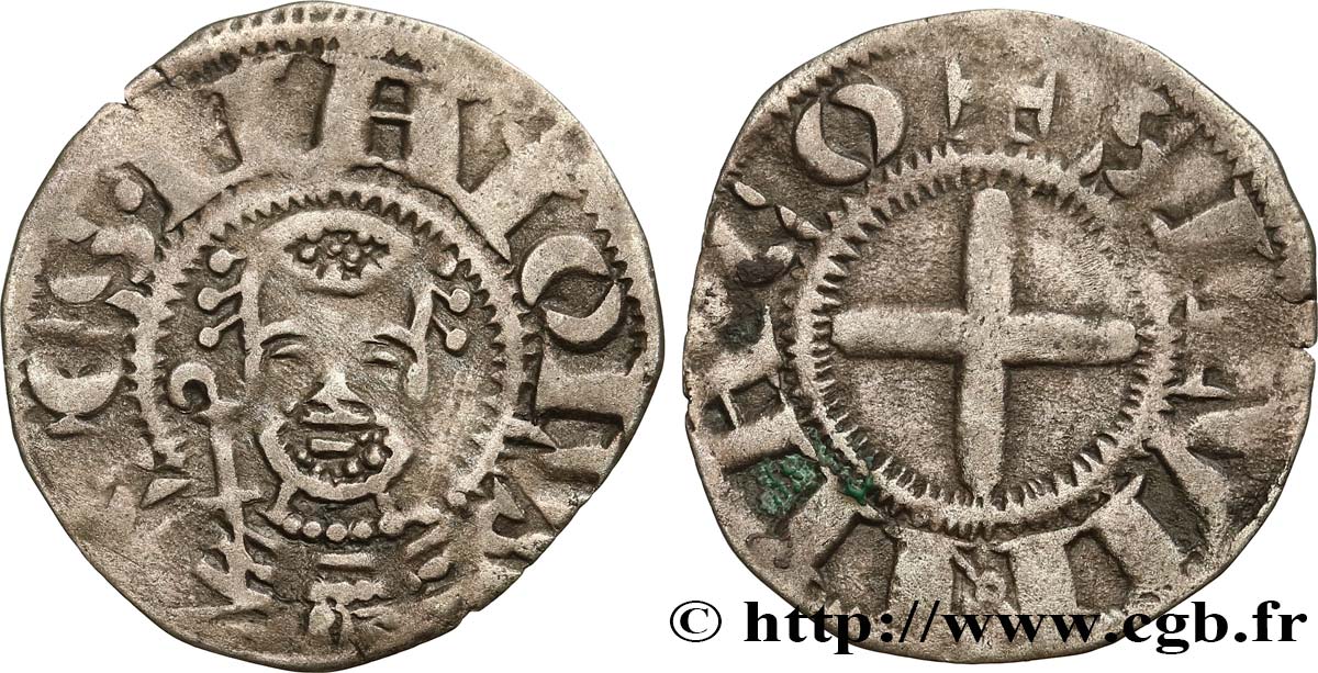 BOURBONNAIS - PRIEURÉ DE SOUVIGNY - ANONYMES Denier TTB/TB+