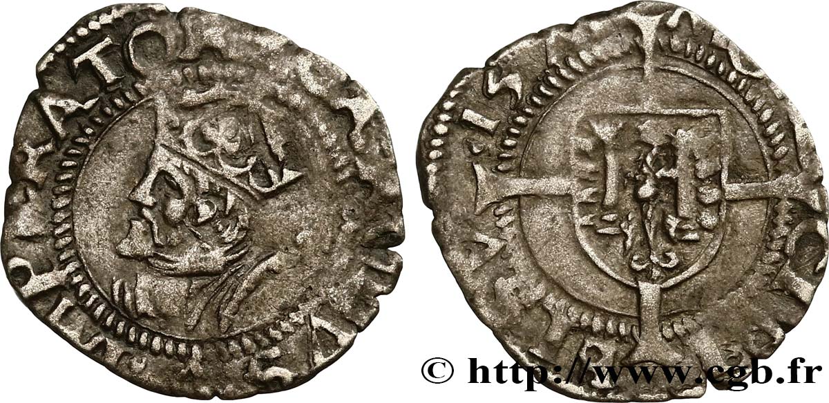 TOWN OF BESANCON - COINAGE STRUCK AT THE NAME OF CHARLES V Blanc q.SPL