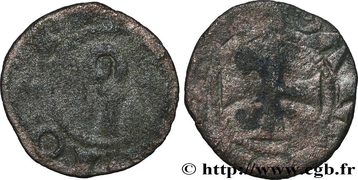 PROVENCE - ARCHBISHOPRIC OF ARLES - ANONYMOUS COINAGE Obole VG