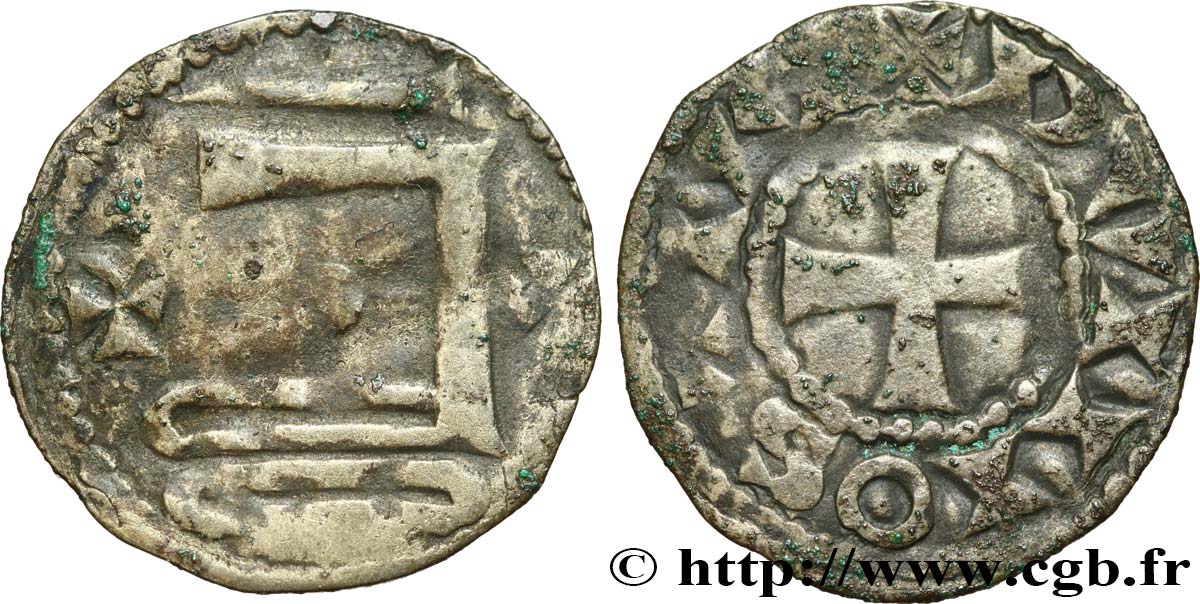 Chateaudun Viscountcy Of Chateaudun Thibaut V Le Bon Et Louis Denier Type Bleso Chartrain Bfe Feudal Coins