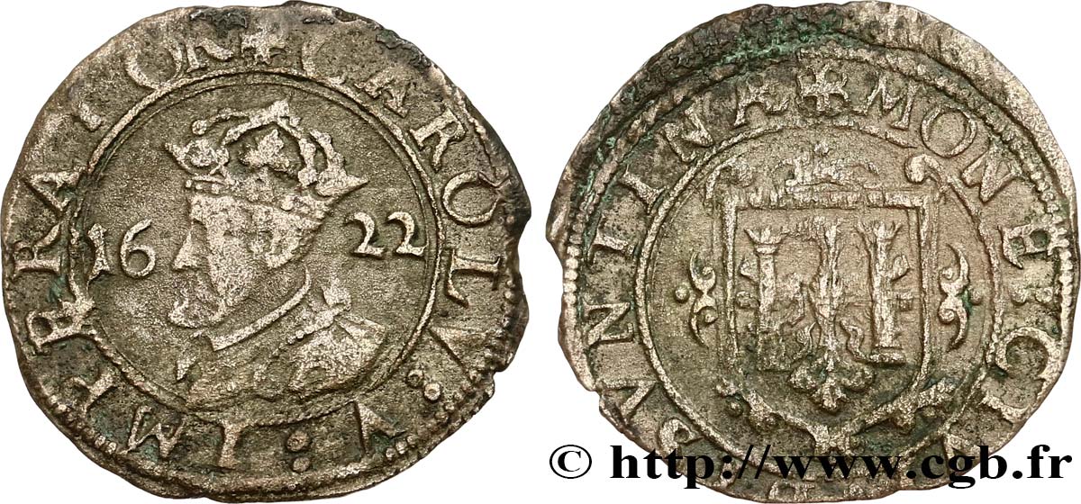 FRANCHE-COMTÉ - VILLE DE BESANÇON Carolus TTB
