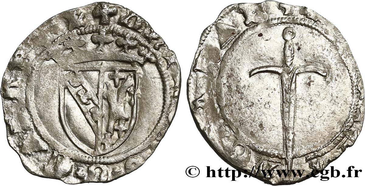 LORRAINE - DUCHÉ DE LORRAINE - ANTOINE Double denier TB+/TB