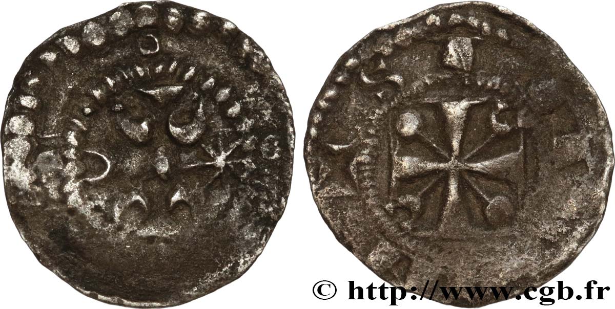 ARTOIS - ANONYME Petit denier ou maille TB+