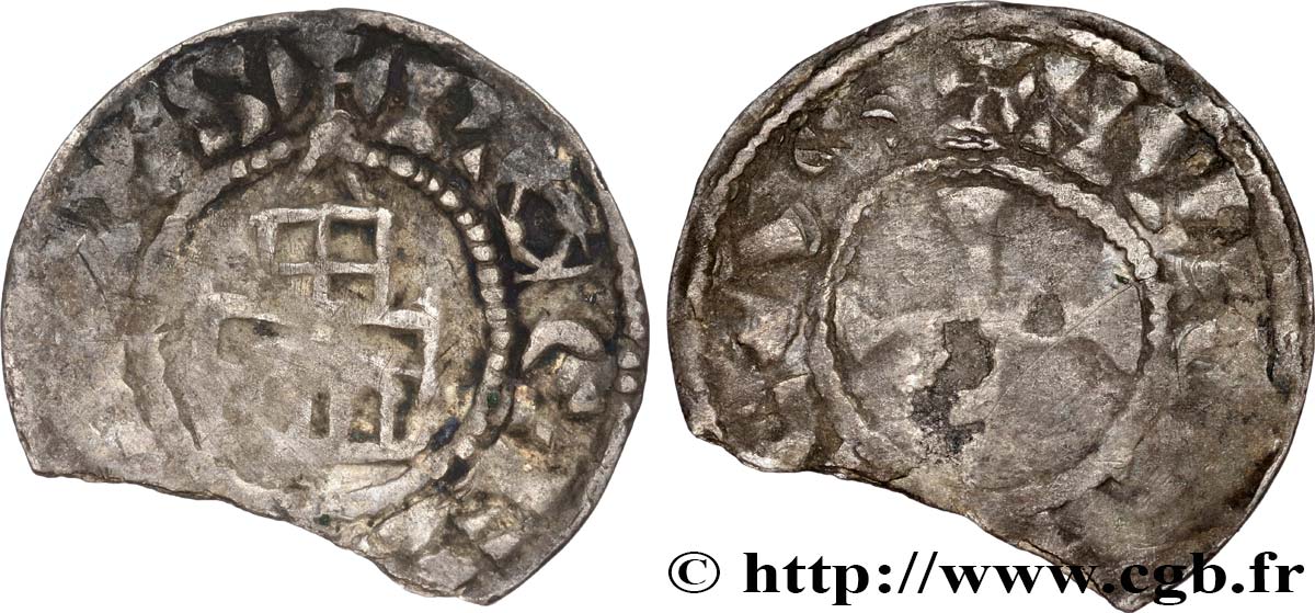 NOGENT-LE-ROI - SEIGNEURIE DE NOGENT-LE-ROI - ROGER DE BEAUVAIS Denier B