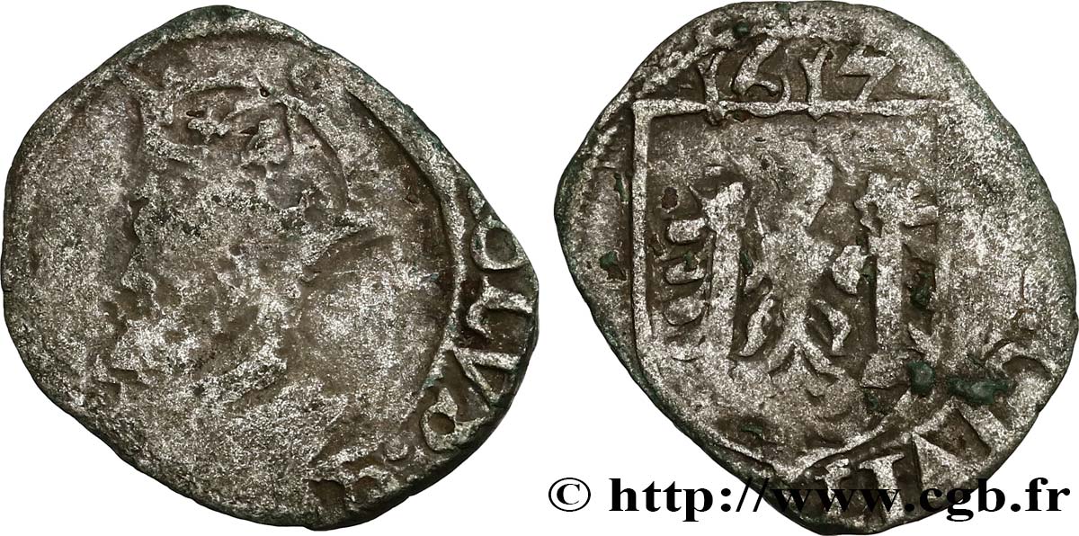 TOWN OF BESANCON - COINAGE STRUCK AT THE NAME OF CHARLES V Carolus B
