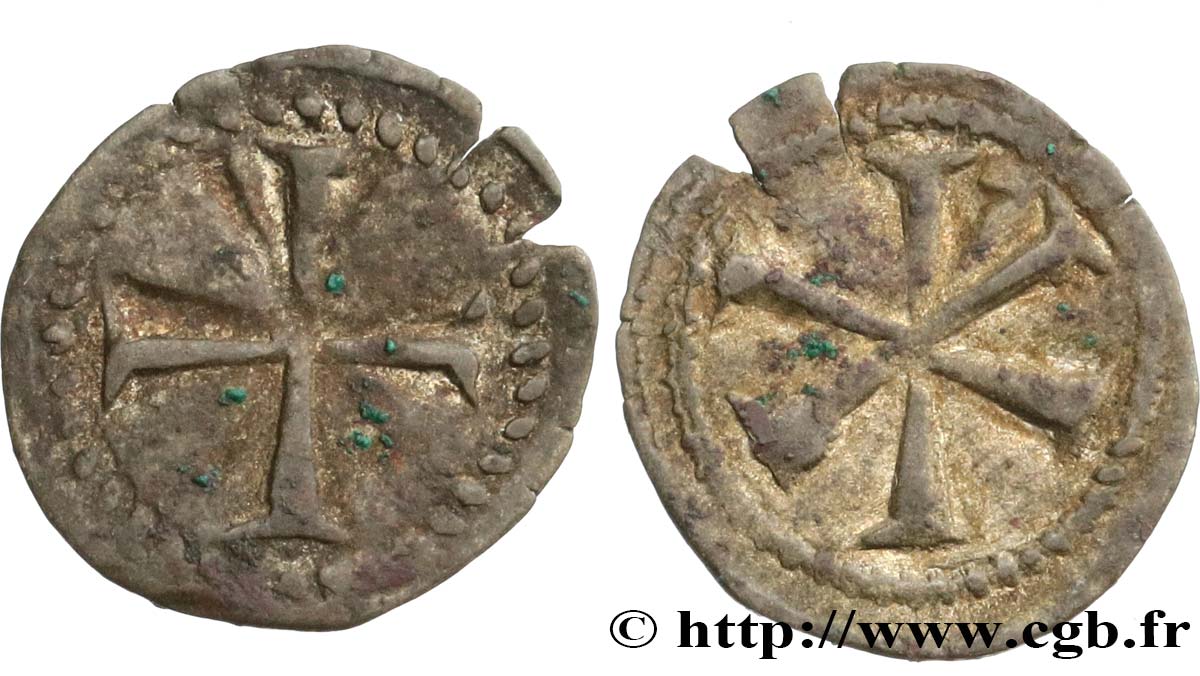 AUVERGNE - BISHOPRIC OF LE PUY - ANONYMOUS Obole anépigraphe VF