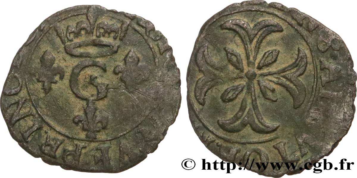 DOMBES - PRINCIPALITY OF DOMBES - GASTON OF ORLEANS Liard VF