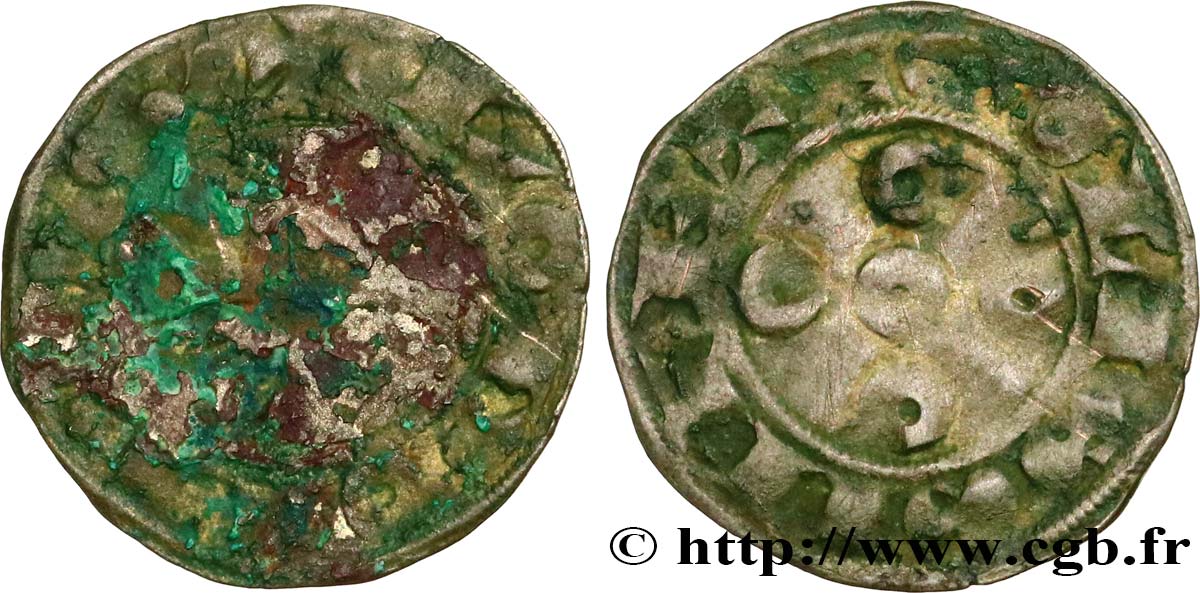 PÉRIGORD - COMTÉ DU PÉRIGORD - ANONYME Denier SGE