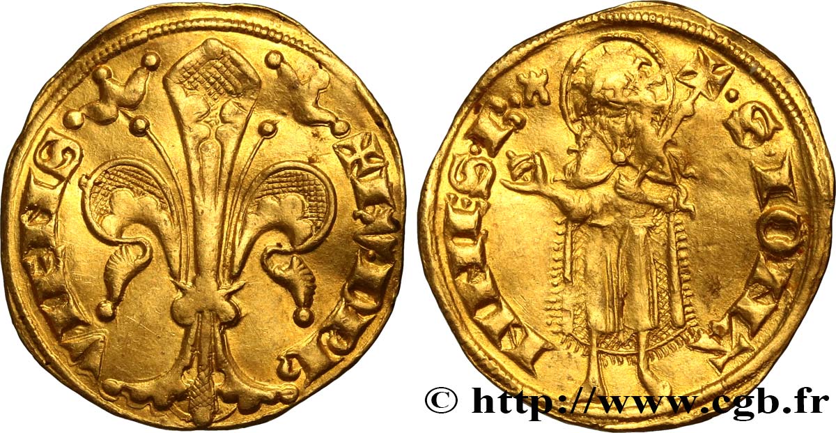 DAUPHINE - DAUPHINS OF VIENNOIS - HUMBERT II Florin d or SS
