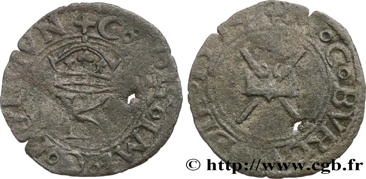 FRANCHE-COMTÉ - COMTÉ DE BOURGOGNE - CHARLES V DIT CHARLES QUINT Niquet TB+