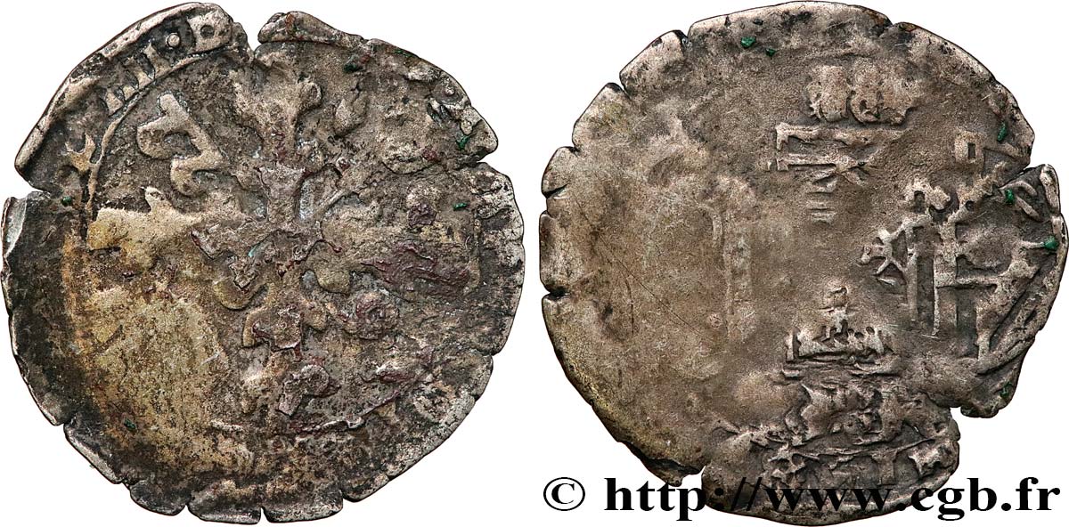 COUNTRY OF BURGUNDY - PHILIPPE IV OF SPAIN Trente-deuxième de patagon ou gros B