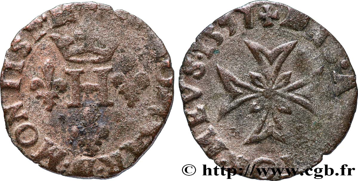 PRINCIPAUTY OF DOMBES - HENRY OF MONTPENSIER Liard q.BB