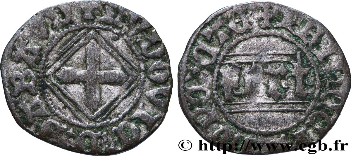 SAVOIE - DUCHÉ DE SAVOIE - LOUIS Quart de gros, 1er type MB