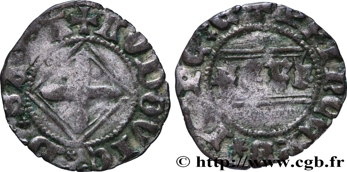 SAVOIE - DUCHÉ DE SAVOIE - LOUIS Quart de gros, 1er type MB