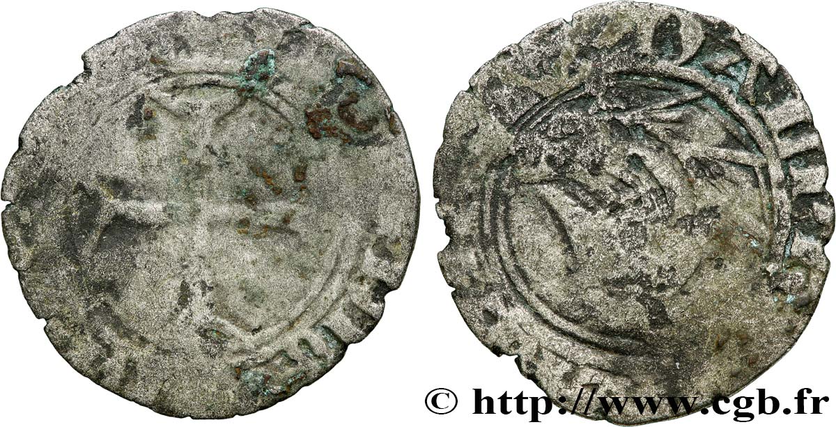 DAUPHINÉ - DAUPHINS DU VIENNOIS - CHARLES VII Petit blanc B