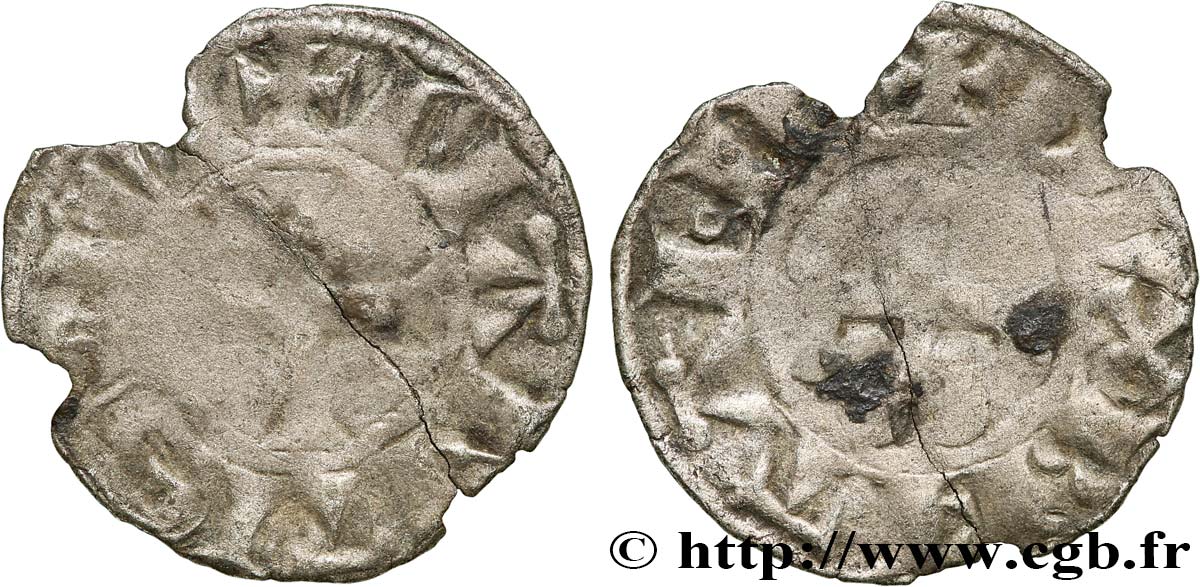 BRITTANY - DUCHY OF BRITTANY - ANONYMOUS Denier F