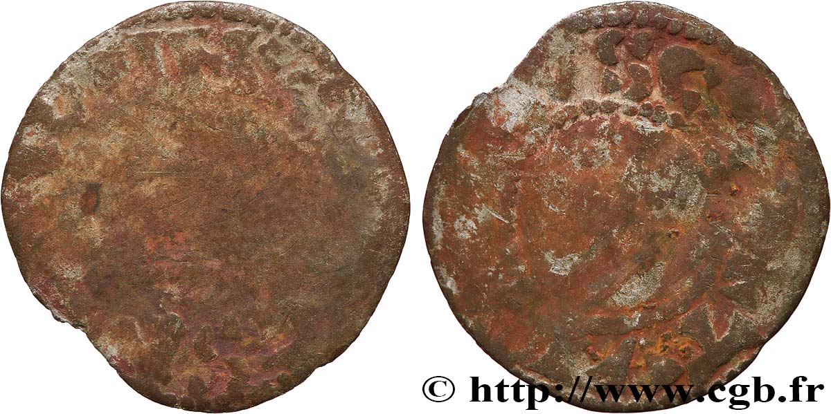 TOURAINE - TOURS - ABBAYE DE SAINT-MARTIN DE TOURS Denier B