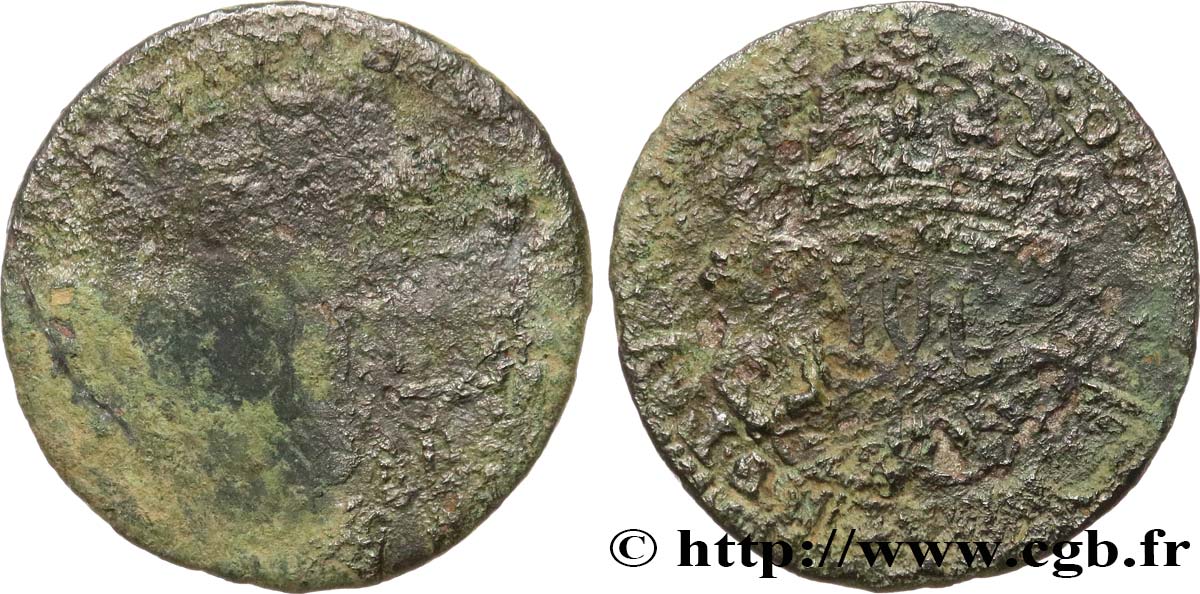 SAVOIE - DUCHÉ DE SAVOIE - CHARLES-EMMANUEL III Sol, 1er type (soldo) AB/B