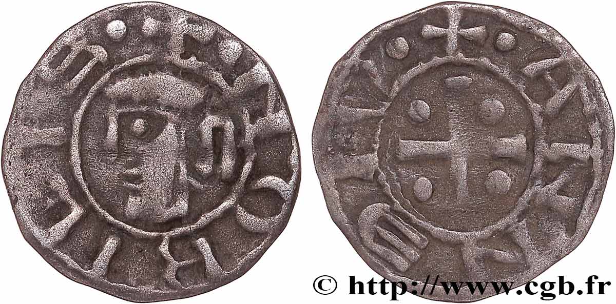 DAUPHINÉ - ARCHBISHOPRIC OF VIENNE - ANONYMOUS Obole anonyme XF