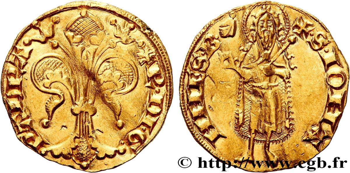 PRINCIPAUTY OF ORANGE - RAYMOND IV Florin d or MBC+