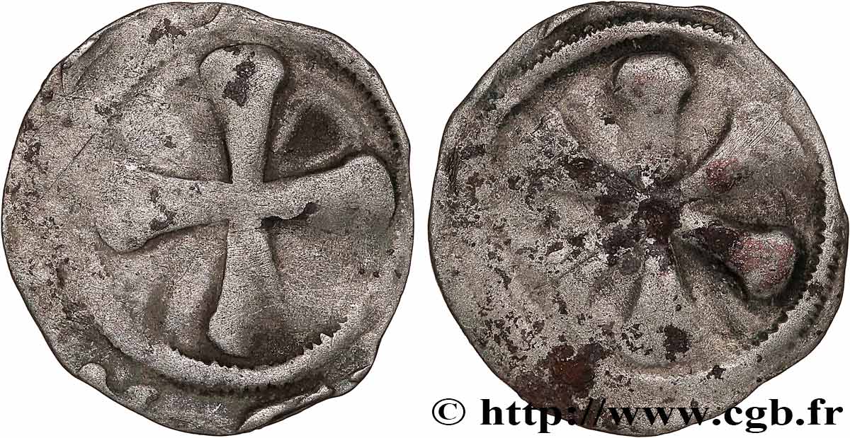 AUVERGNE - BISHOPRIC OF LE PUY - ANONYMOUS Denier VF