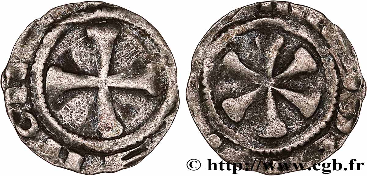 AUVERGNE - BISHOPRIC OF LE PUY - ANONYMOUS Denier VF