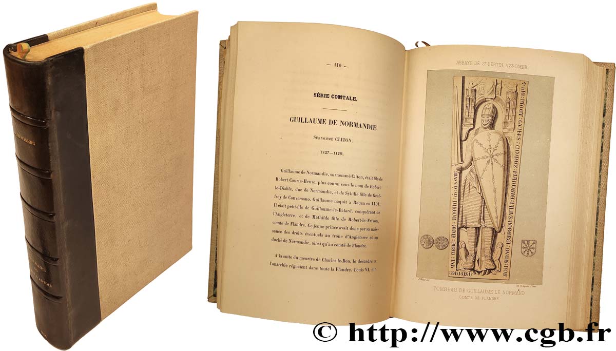 BOOKS - FEUDALS COINS Dewismes (Adolphe), “Catalogue raisonné des monnaies du Comté d’Artois faisant partie du cabinet monétaire d’Adolphe Dewismes à Saint-Omer”, Saint-Omer, 1866 XF