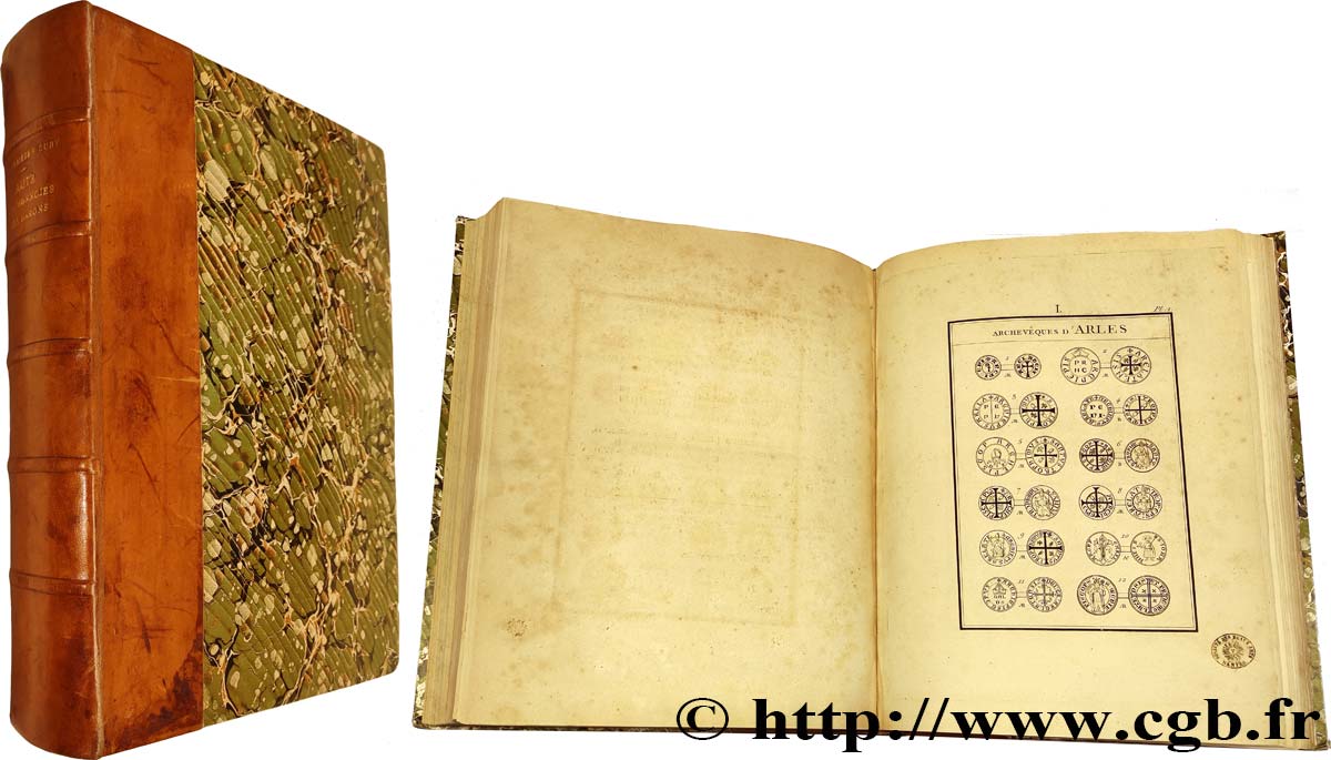 BOOKS - NUMISMATIC BIBLIOPHILIA Duby (Pierre-Ancher Tobiésen) “Traité des monnoies des barons” par feu Tobiesen Duby. Paris, Imprimerie royale, MDCCXC (1790), tome I seul XF
