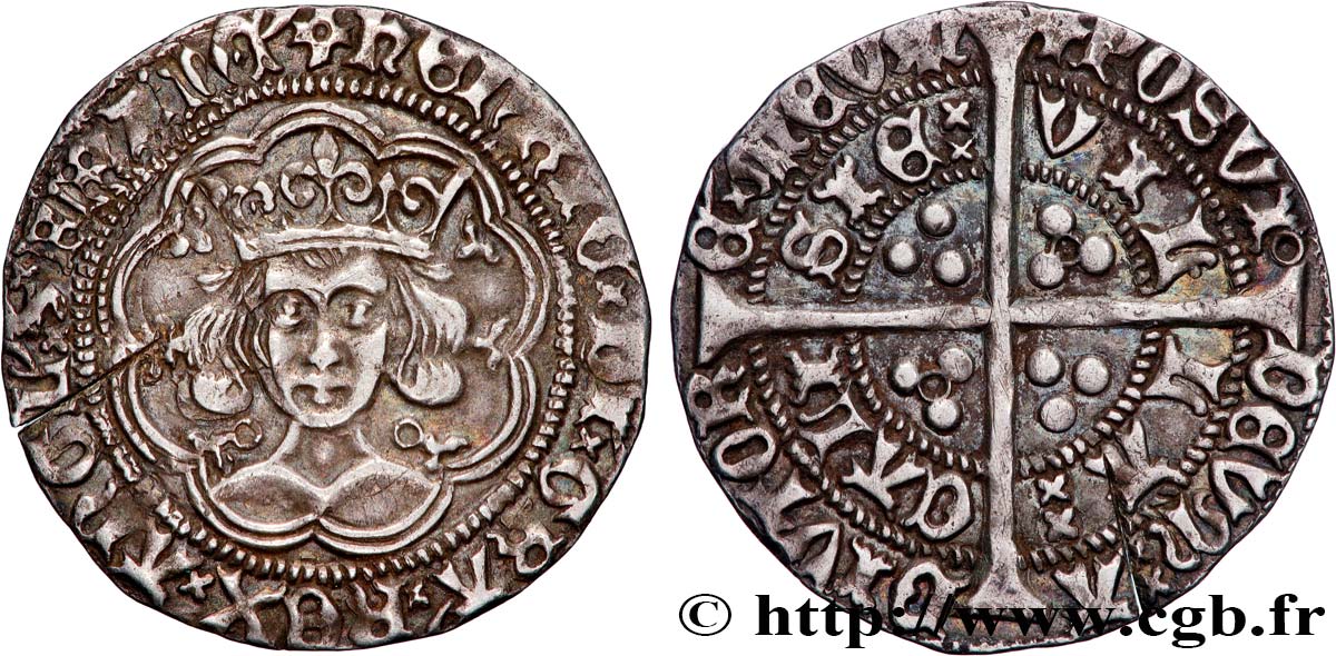 CALAISIS - CALAIS - HENRI VI OF LANCASTRE Gros VF