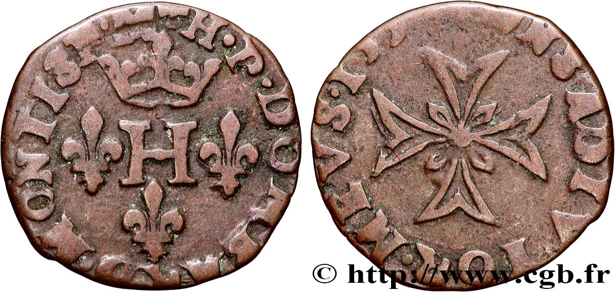 PRINCIPAUTY OF DOMBES - HENRY OF MONTPENSIER Liard BC+