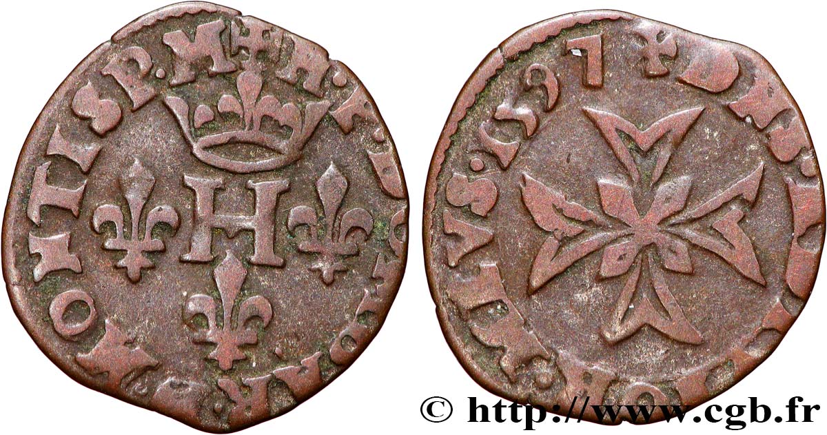 PRINCIPAUTY OF DOMBES - HENRY OF MONTPENSIER Liard BC+