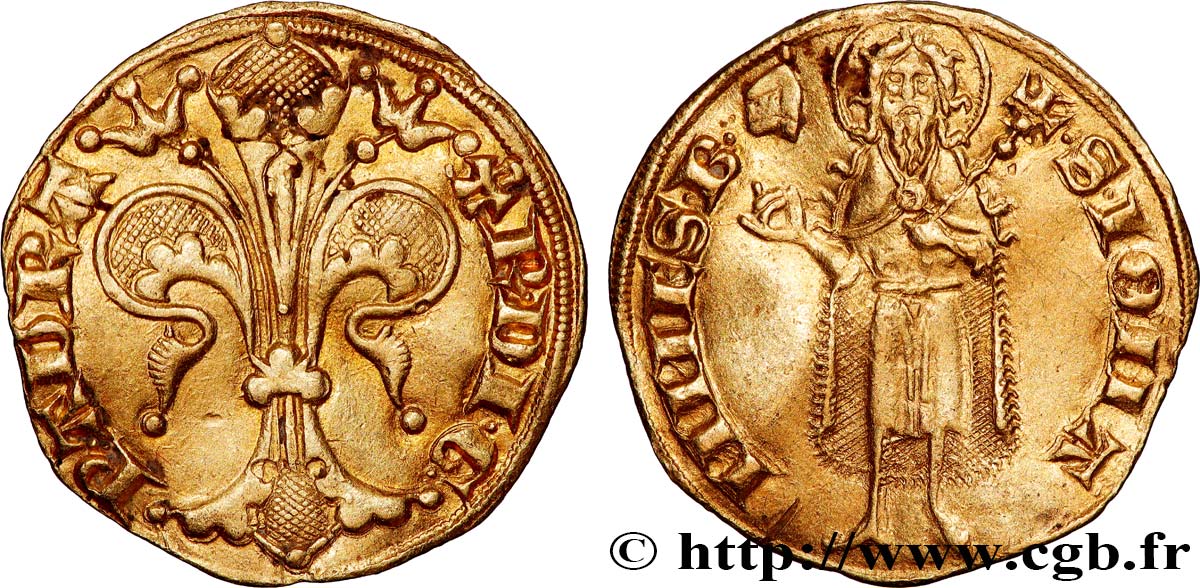 PRINCIPAUTY OF ORANGE - RAYMOND IV Florin d or q.SPL