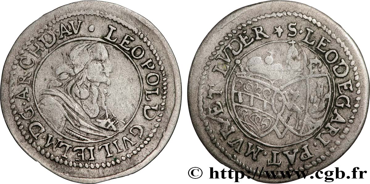 MURBACH AND LURE - LEOPOLD WILLIAM OF AUSTRIA Batz XF