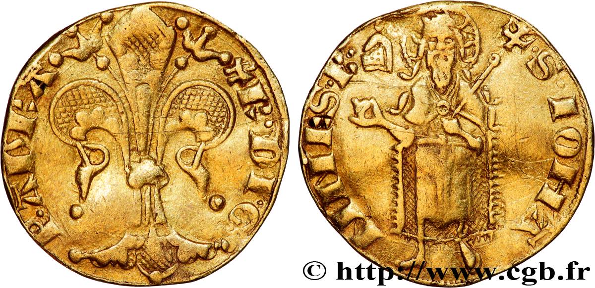 PRINCIPAUTY OF ORANGE - RAYMOND IV Florin d or BB