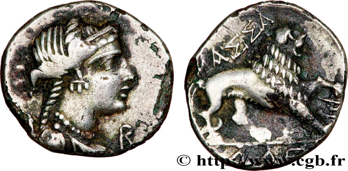 MASSALIA - MARSEILLE “Drachme légère” ou tétrobole XF