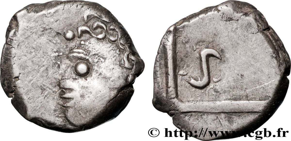 GALLIA - SOUTH-WESTERN GAUL - TOLOSATES (Area of Vieille-Toulouse) Drachme au panache AU