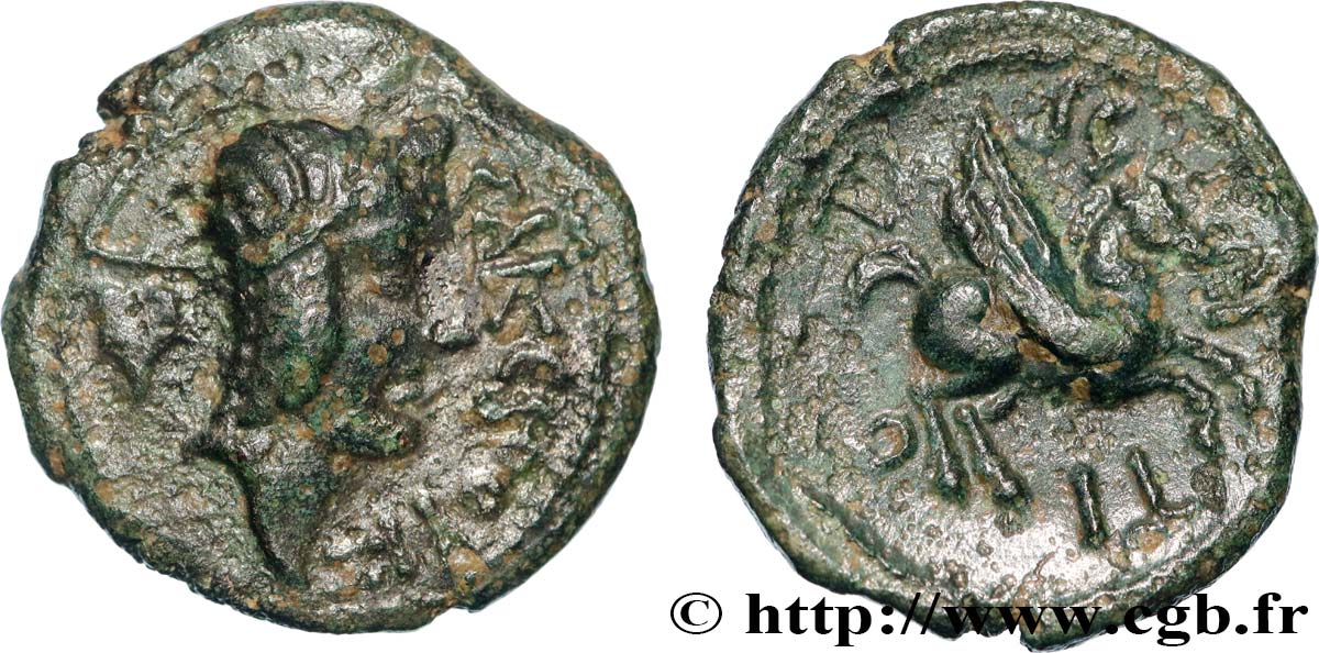 CARNUTES (Région de la Beauce) Bronze TASGIITIOS au pégase TTB