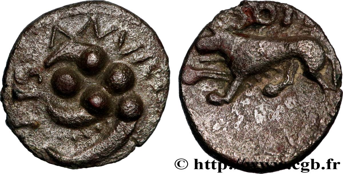 GALLIA - SOUTH WESTERN GAUL - SOTIATES (Area of Sos) Drachme au loup AU