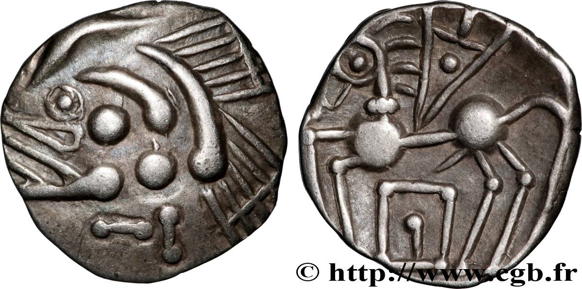 ELUSATES (Area of the Gers) Drachme “au cheval” AU/MS