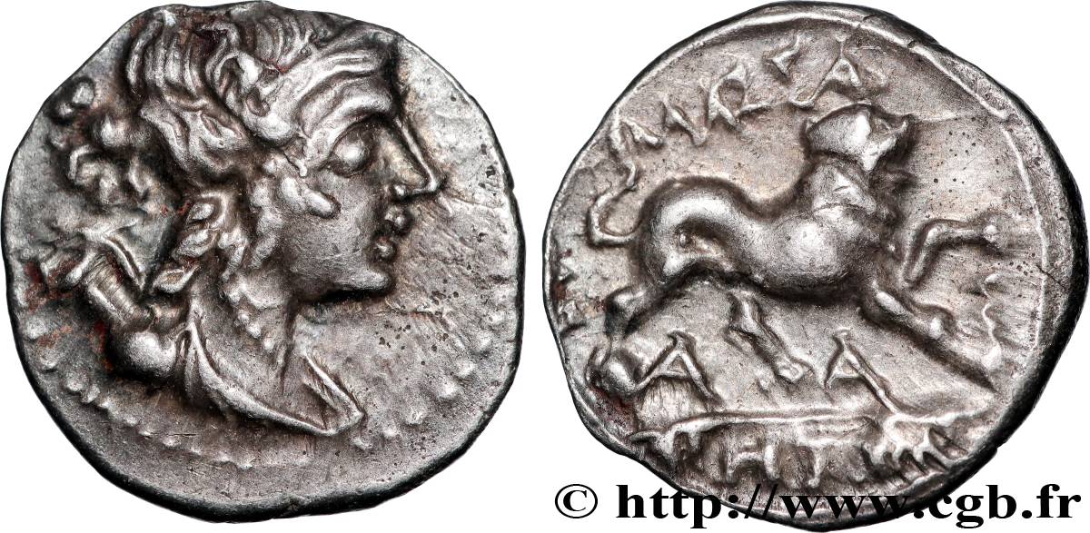 MASSALIA - MARSEILLES “Drachme légère” ou tétrobole AU/AU