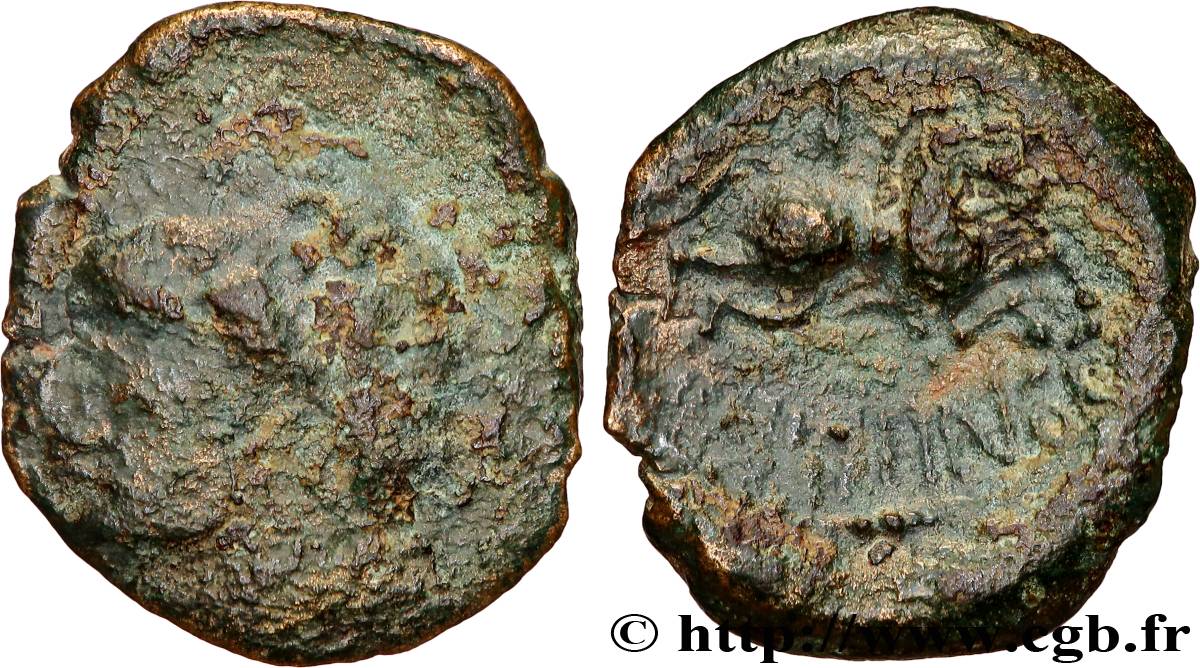 GALLIA BELGICA - MELDI (Area of Meaux) Bronze EPENOS F/VF