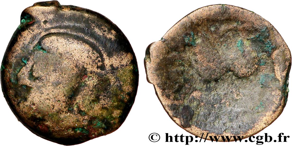 GALLIA BELGICA - SUESSIONES (Area of Soissons) Bronze CRICIRV VF/G