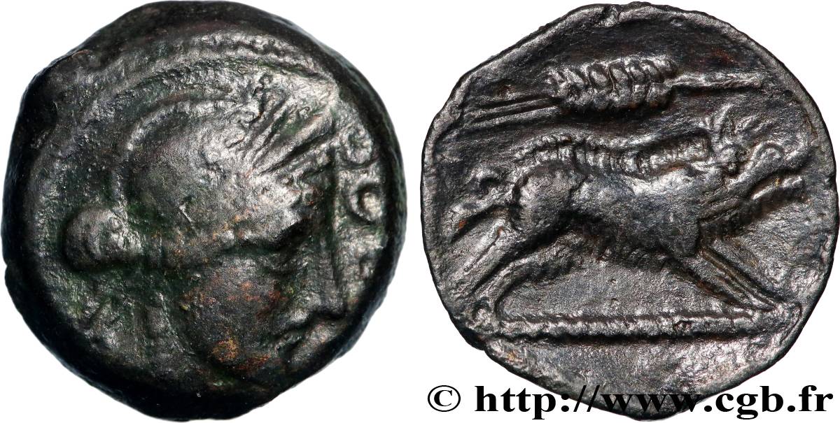 TURONES (Area of Touraine) Bronze AGVSSROS au sanglier fSS/fVZ