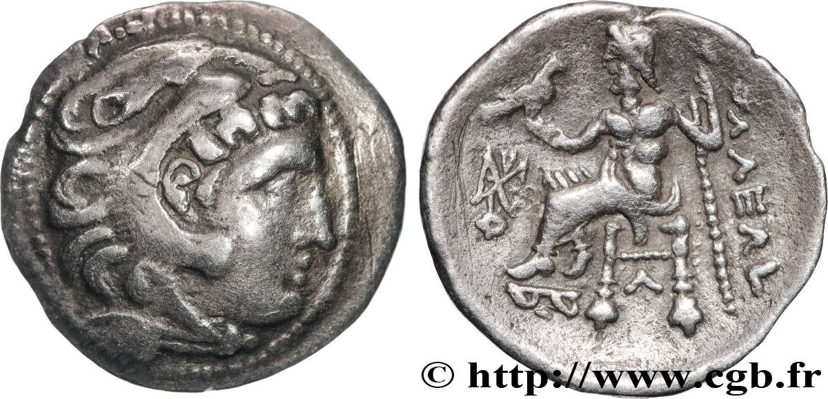 DANUBIAN CELTS - IMITATIONS OF THE TETRADRACHMS OF ALEXANDER III AND HIS SUCCESSORS Drachme, imitation du type de Philippe III XF