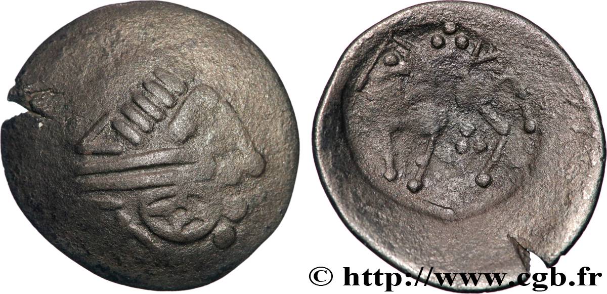 DANUBIAN CELTS - DACIA - MUNTENIA Tétradrachme VF