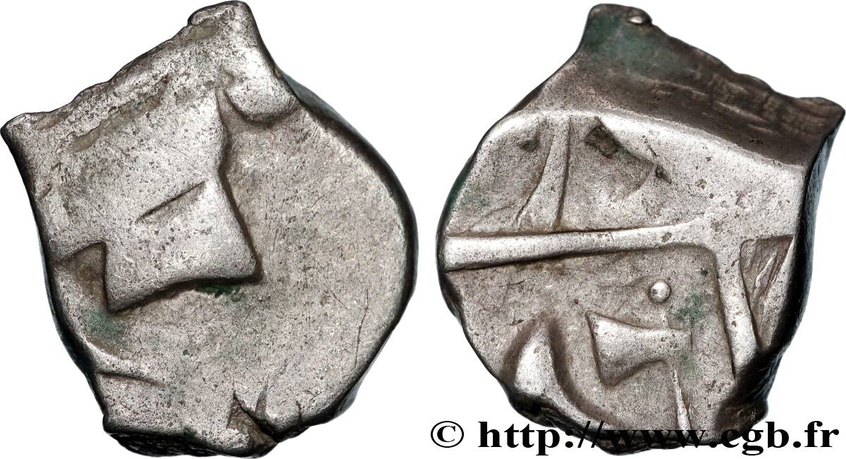 GALLIA - SOUTH WESTERN GAUL - VOLCÆ TECTOSAGES (Area of Toulouse) Drachme “à la tête cubiste”, S. 1 VG/XF